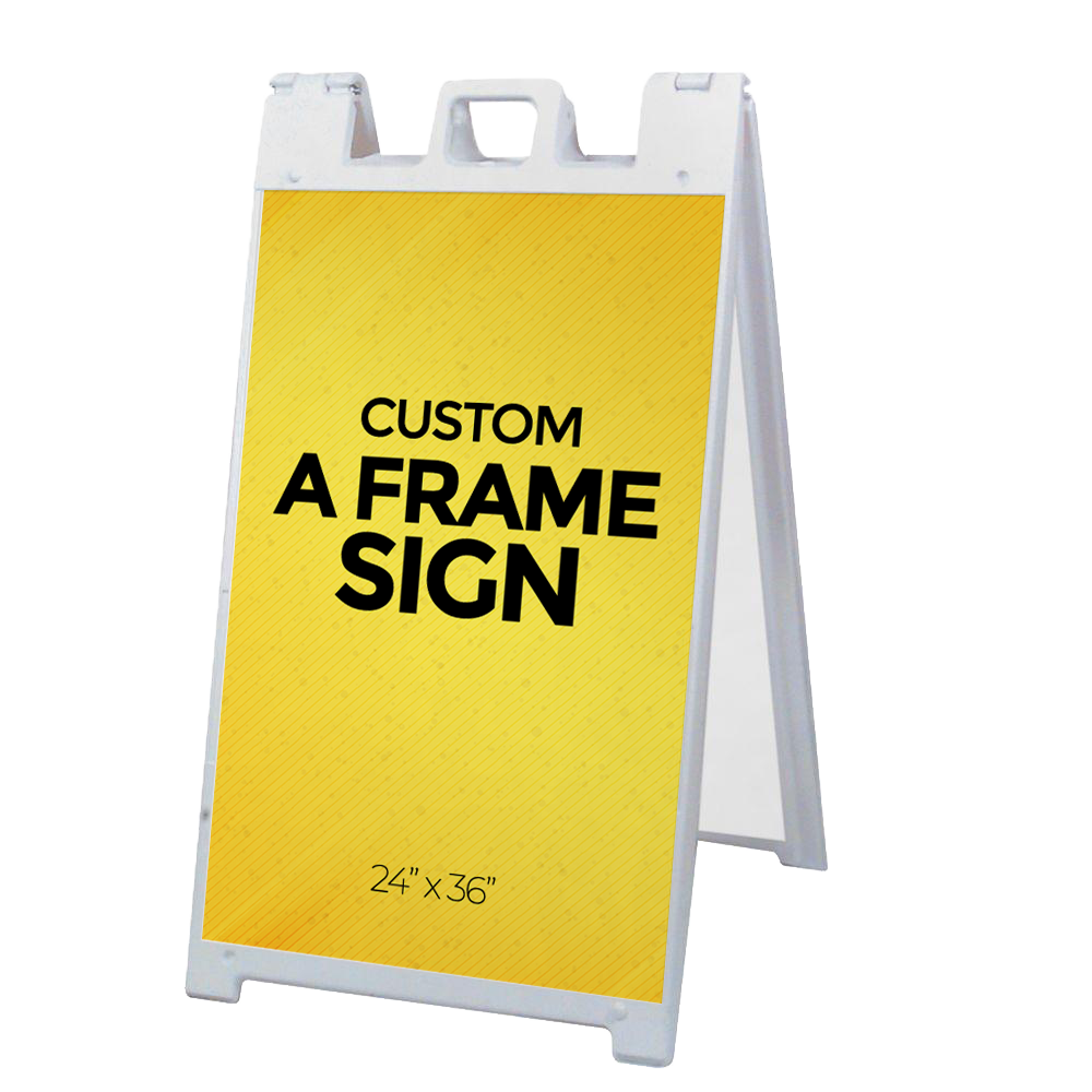 A Frame Sign Template